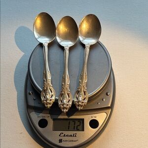 3 Gorham Sterling Spoons